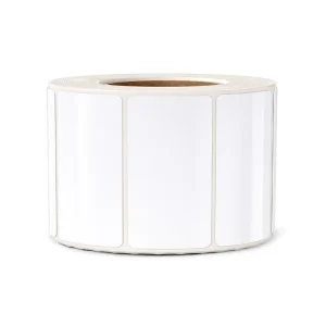 Easy to Tear 60x40mm Eco Friendly Thermal Label Sticker Oil Proof Durable BPA Free Strong Adhesive Supermarket Packaging Retail