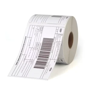 Eco Barcode Labels Self adhesive 100×150 Thermal Paper Roll Waterproof Custom Sizes Supermarket Shipping Labels Adhesive