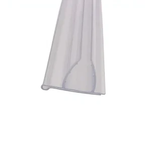 Eco-Friendly Food Grade Transparent PVC PET PC Clear Plastic Shelf Price Tag Holder Display Supermarket Warehousing