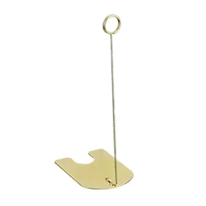 Eco-Friendly Metal Price Tag & Label Holder with Easy Installation Display Clip Cake Holder