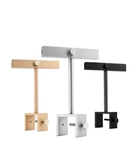 Eco Friendly Metal Sign Holder with Bracket for Clothing Store Garment Displays Powder Coated