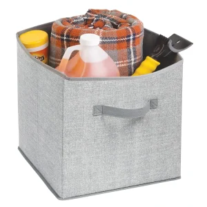Eco friendly Fabric Storage Basket Stylish Sustainable Storage Boxes Bins