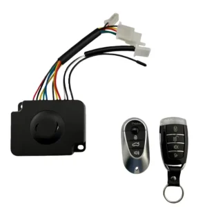 Electric Car Anti-Theft Alarm Keyless Search Remote Control Motorcycle Accessories Dual Remote Control ABS 48V-72V