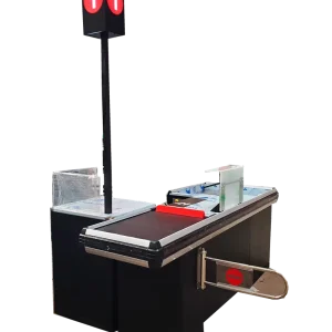 Electric Scan Counter Supermarket Checkout Counter with Accessories for Grocery Supermarket Equipment