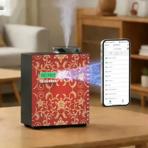 Electric Waterless Diffuser with Timer Nebulizing No Heat No Water Compatible Central Air Conditioning for Hotel Household Use