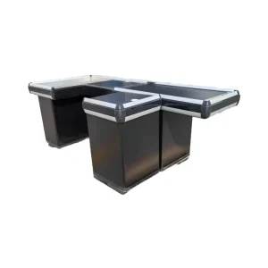 Embedded Template Cash Table for Small Slope Hypermarket Cashier Checkout Counter in Supermarket