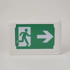 Emergency Light 3W LED Exit Sign Indoor Home Fire Emergency Light