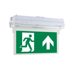 Emergency Light Manufacturer LED Exit Sign Emergency Bulkhead Light With Running Man Fire Safety Light
