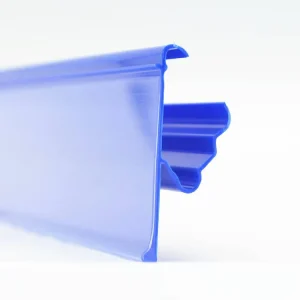 Esl Rail Price Tag Electronic Plastic Extrusion Pvc Data Strips Label Holder for Supermarket Shelves