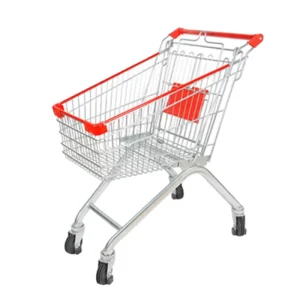European Style Metal Trolly Shopping Carts