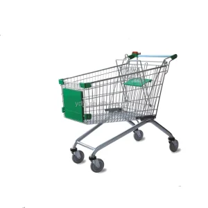 European Style Supermarket Shopping Trolley