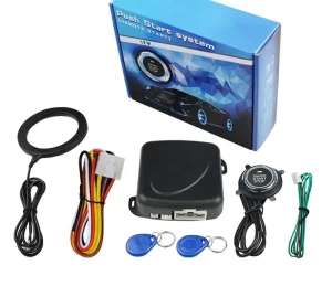 Factory 12V Universal Car Cross-border Special Van Car General RFID Car Lock Anti-theft Device One Key Start System