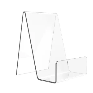 Factory Acrylic Book Stand Clear Easel Stand Acrylic Album CD Phone Tablet Display Holder