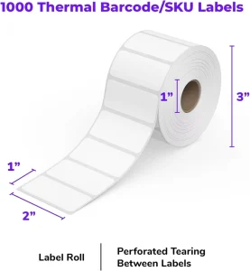 Factory Adhesive Thermal Label for Warehouse and Logistic Express Shipping Waybill Sticker 4*6 Inch Bulk