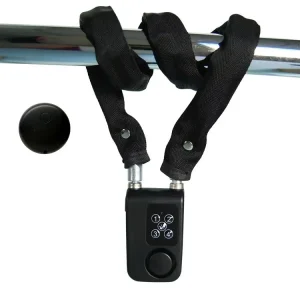 Factory Anti Theft Alarm Strong Steel Electric Bicycle Lock Air Tag Find My Tracker Keyless Waterproof Outdoor E Bike Lock