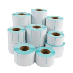 Factory Custom 4X6 Direct Waterproof Printer Thermal Shipping Labels Sticker Label Barcode Stickers Roll
