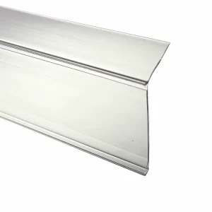 Factory Custom Clear Price Tag Holder Adhesive Label Holder Transparent Plastic Pvc Data Strip For Supermarket Shelves