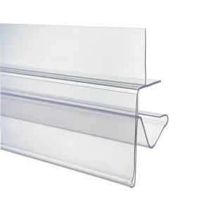 Factory Custom Economy Multi-Color PVC Shelf Data Strip Plastic Price Tags Holder Price Holder For Metal Shelves