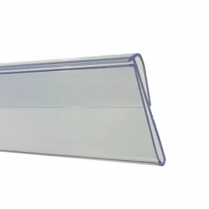 Factory Custom Good Quality Shelf Edge Data Strip Plastic Shelf Label Holder Price Tag Strip For Supermarket Display