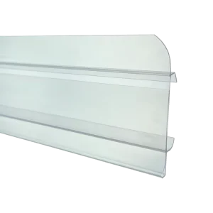 Factory Custom High-Quality Clear Pvc Plastic Price Strip Plastic Pvc Shelf Data Strip Shelf Price Tag Holder For Shelf
