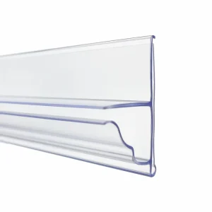 Factory Custom High Quality Pvc Price Tags Holder Shelf Edge Label Holder Supermarket Plastic Data Strips For Shelves