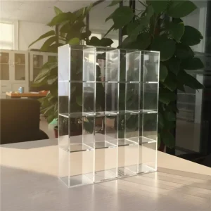 Factory Custom Made Portable Luxury Acrylic Cosmetic Display Racks
