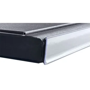 Factory Custom Magnetic Flat Data Strip Shelf Label Holder Plastic PVC Edging Strips Extrusion For Supermarket Shelf
