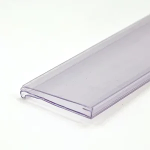 Factory Custom Plastic PVC Supermarket Price Tag Display Shelf Data Strip Label Holder