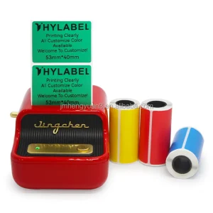Factory Custom Portable Label 75×100 mm Self Adhesive Label Direct Thermal Barcode Label Sticker for Mobile Printer