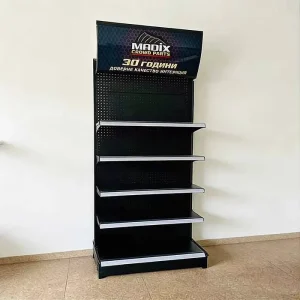 Factory Custom Retail Store Rack Supermarket Shelf Gondola Shelving Shelf Store Metal Display Shelf Supermarket Equipment