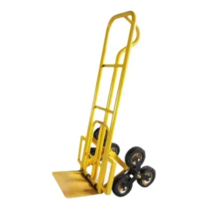 Factory Custom Steel Trolleys for Warehouse Trolleys 3 Wheels Stair Climbing Retract