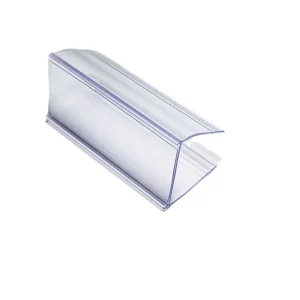 Factory Customized PVC Data Strip Label Holder Clear Plastic for Supermarket Shelves