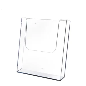 Factory Customized for Wall Mount Brochure Holder 8.5 X 11 Inch Clear Acrylic Magazine Booklet Display Stand Brand
