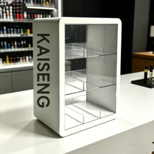 Factory Direct China OEM Mall Supermarket Custom Multi Tier LED Acrylic Display Stand for Electronics Phone Accessories