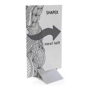 Factory Direct Custom Metal Poster Stand Base Heavy Duty Sign Holder Base for Retail Advertising Display Stand