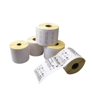 Factory Direct Output Direct Thermal Label Roll Customized Size Barcode Sticker Label Shipping Label Paper