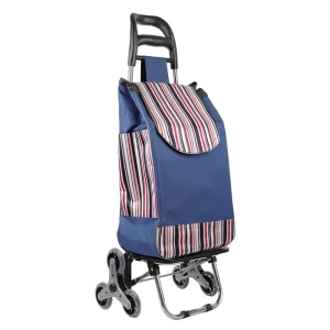Factory Direct Portable Six Wheel Collapsible Supermarket Shopping Cart Waterproof Foldable Giant Platform for Climbing Stairs