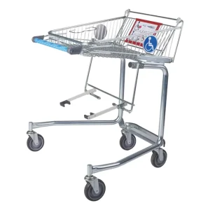 Factory Direct Sale Disability Equipment Supermarket Shopping Trolley Carts for Disabled