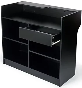 Factory Direct Sale Modern Cash Register Counter Stand Black