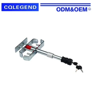 Factory Direct Sale of Universal Anti theft Key type Automobile Pedal Lock Belt Telescopic Device
