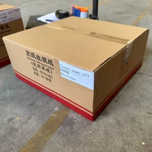 Factory Direct Sales BPA Free 3 1/8×200-foot Thermal Printer Roll 80x75mm 48gsm 55gsm 70gsm Thermal Cash Register