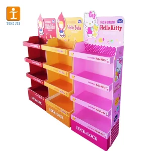 Factory Direct Sales Custom PVC Display Racks Supermarkets Promotional Shelves