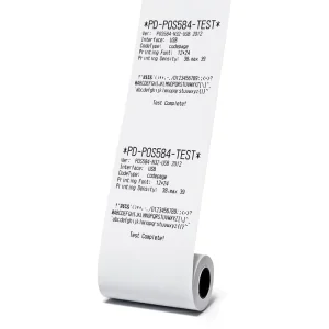 Factory Direct Supply 57mm X 40mm POS Thermal Receipt Paper Roll Stable Print Quality