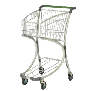 Factory Directly Collapsible Foldable Wheeled Trolley Shopping Cart Supermarket Cart Folding Shopping Cart
