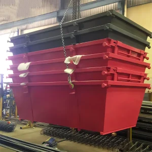 Factory Heavy Stackable Large Scale Garbage Disposal Skip Bin for Promotion