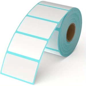 Factory High-Quality 50x25mm 2x1inch Three Proof Waterproof Oil Proof Scratch-off Barcode Thermal Label Paper