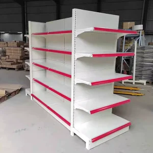 Factory High Quality Cold Rolled Steel For Supermarket Gondola Shelf Used Mini Market Shelves