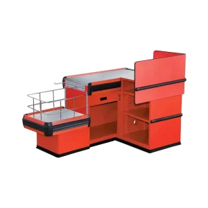 Factory Low Price 180*60*86cm Supermarket Convenience Store Checkout Counters Cashier Counter Table