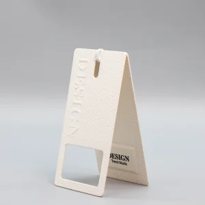 Factory Luxury Clothing Hang Tag Customized Die Cut Swing Tags For Clothes Shoes Custom Brand Logo Premium Business