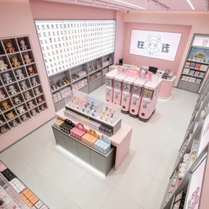 Factory Manufacturer Children’s Toy Display Fixtures with LED Lighting, Eco-Friendly Retail Display for Toy Shops